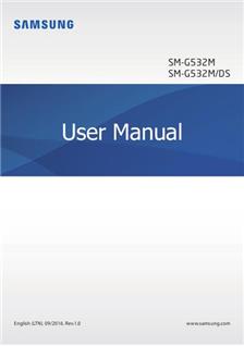 Samsung Galaxy J2 Prime manual. Tablet Instructions.
